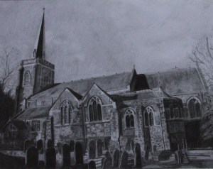 2017 St Nicolas Church, Taplow, no frame